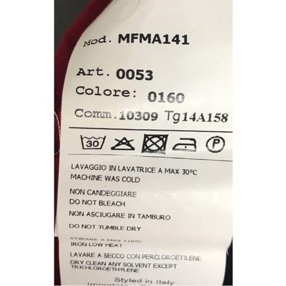 Mi Mi Sol girls lot of 2 red blue short sleeve sequined sweater top sz 14y - Picture 7 of 8